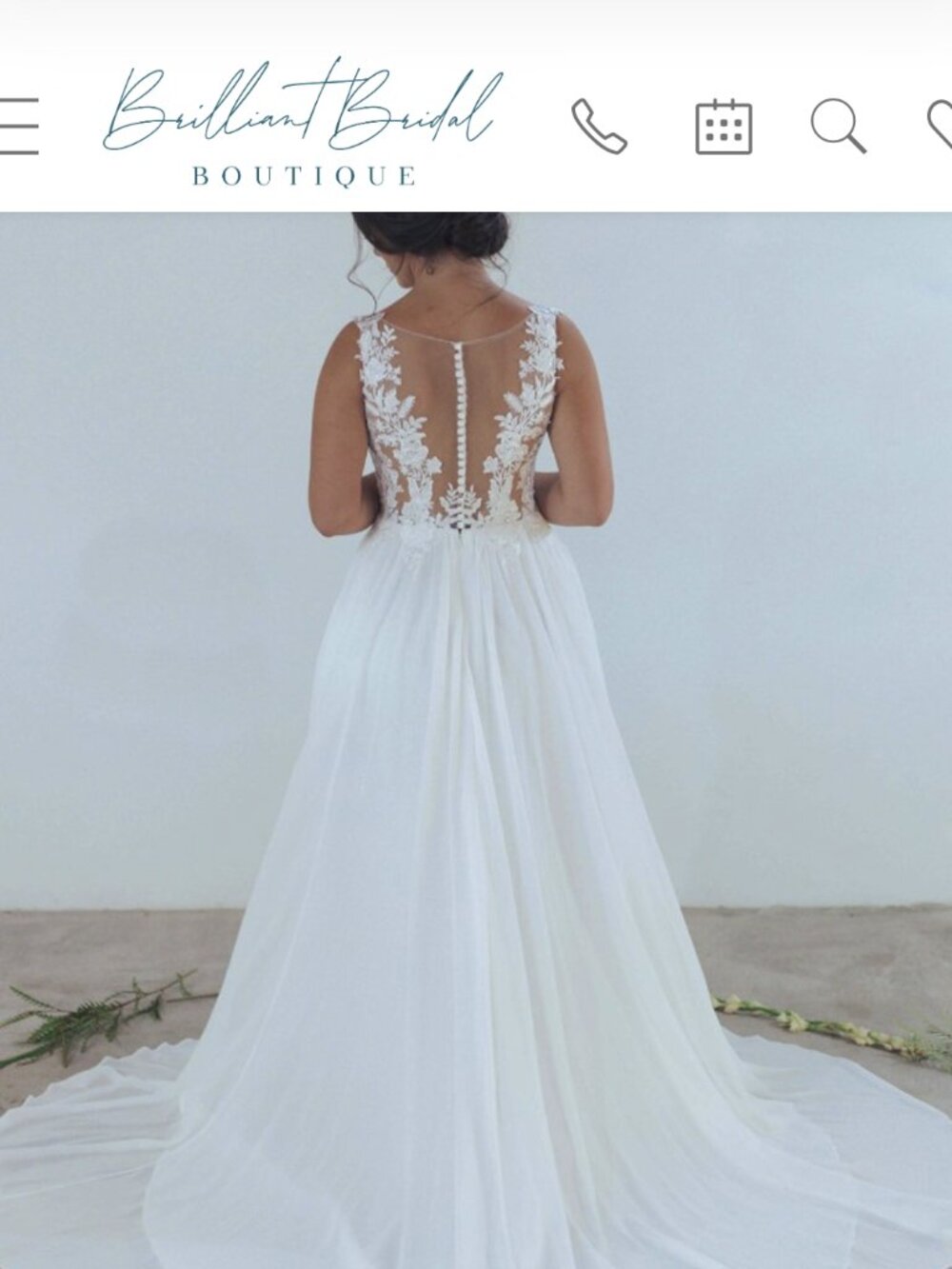 NWT! Brilliant Bridal Wedding Gown Size 10 (ivory)